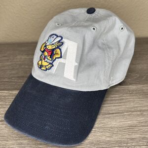 '47 Brand Amarillo Sod Poodles MILB Gray Strapback Hat Cap Baseball